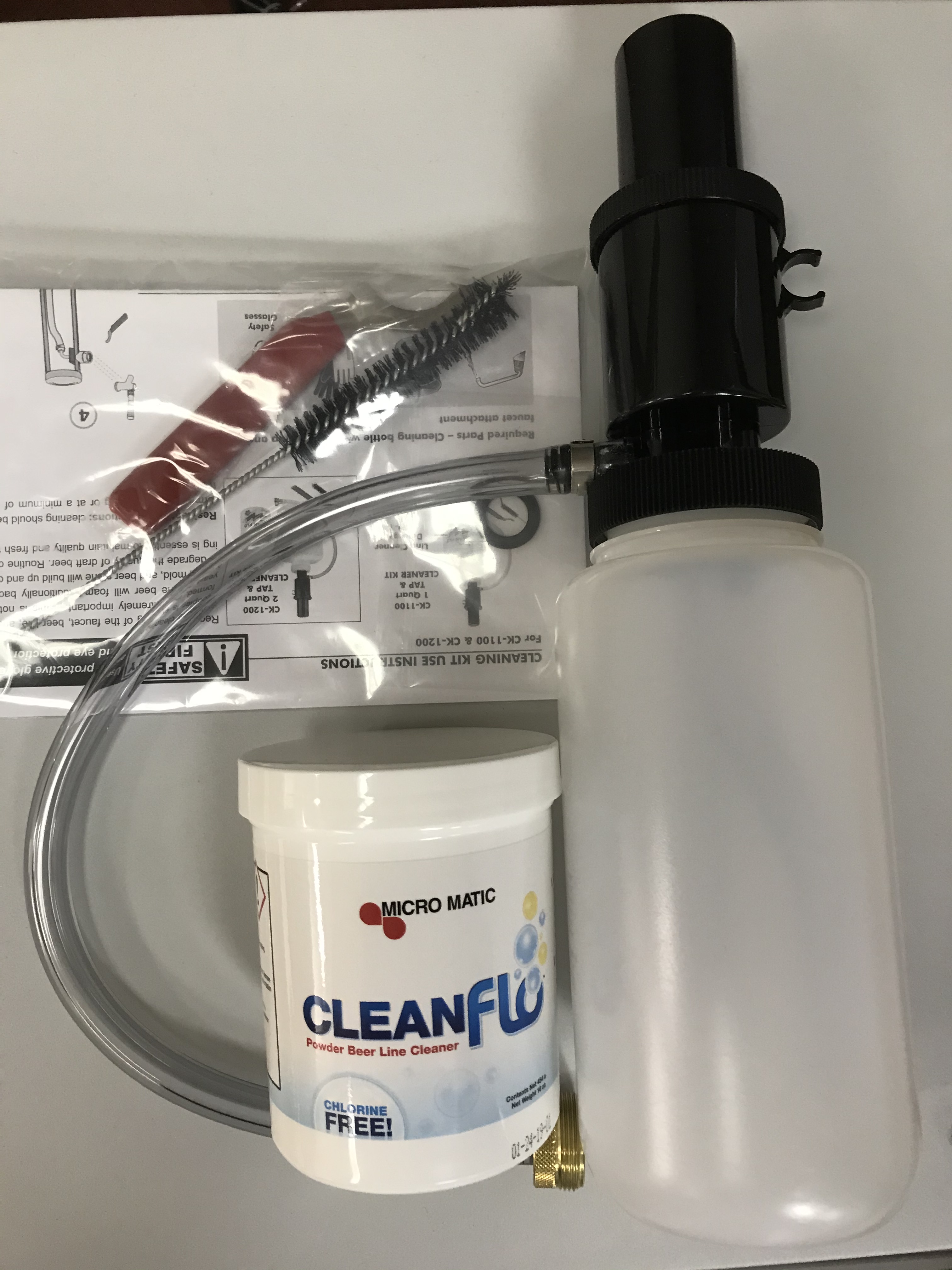 Draught System Home Cleaning Kit